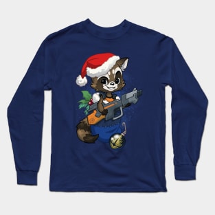 Stocking Stuffer: Raccoon Long Sleeve T-Shirt